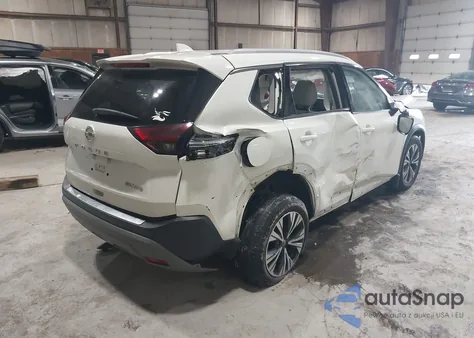 2021 Nissan Rogue Sv Intelligent Awd из США, поврежденный, VIN JN8AT3BB8MW217086